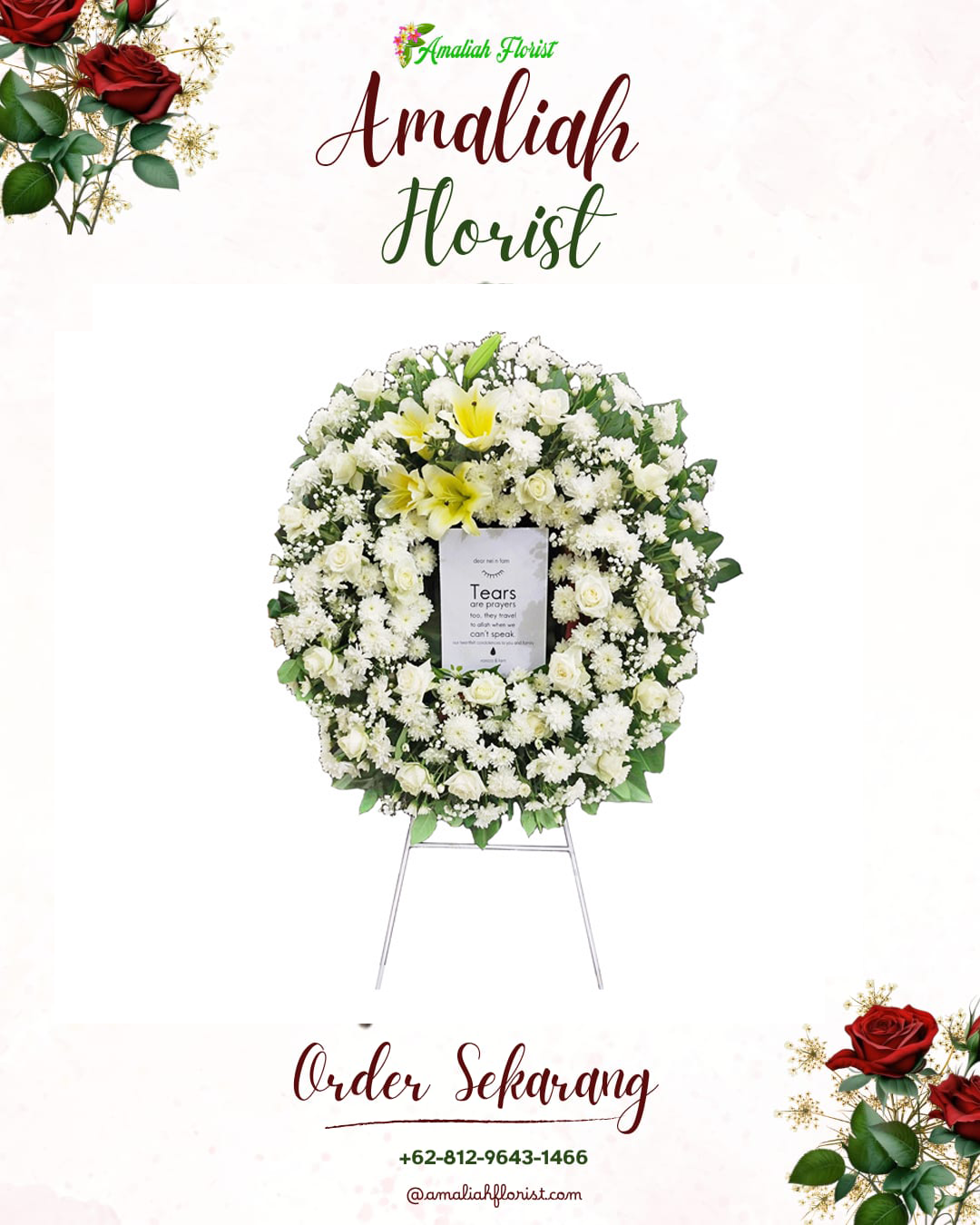 Krans Bunga Duka Oebobo